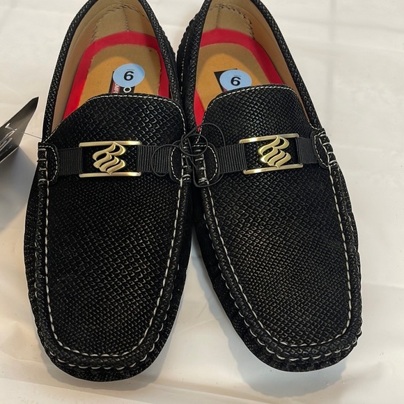 Rocawear Other - Rocawear Ludlow Loafers BLACK Comfort FAUX LEATHER Shoes Size 9 NEW WITH TAGS
